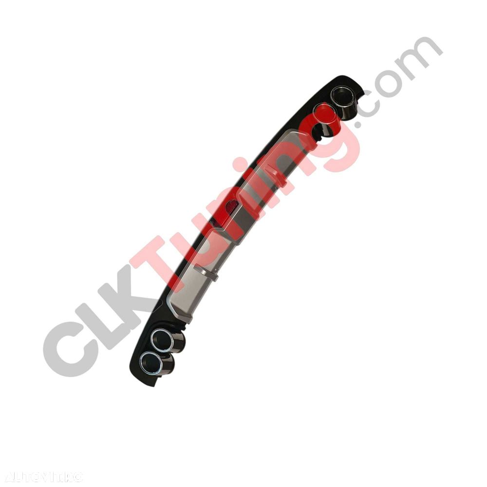 Ornament Difuzor pentru bara spate adaptabil pentru Opel Astra J - 2