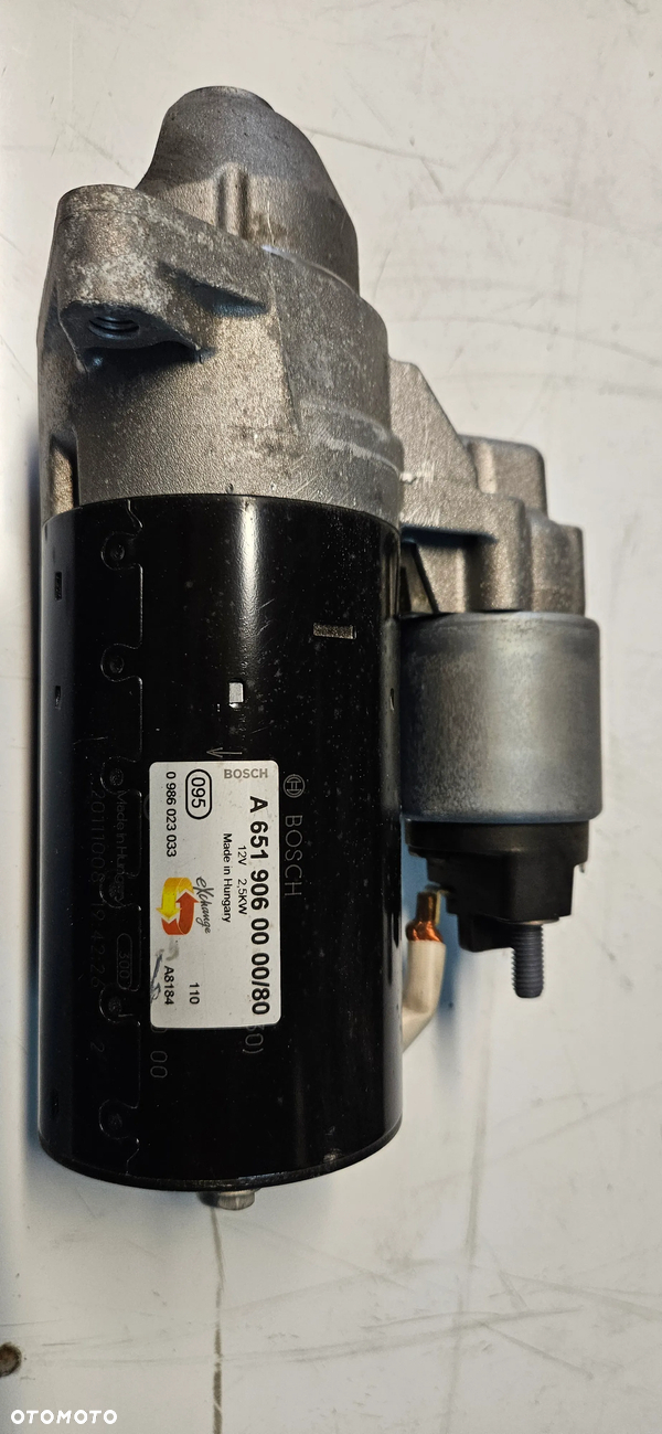 Rozrusznik BOSCH Nowy A651906000080 Mercedes-Benz