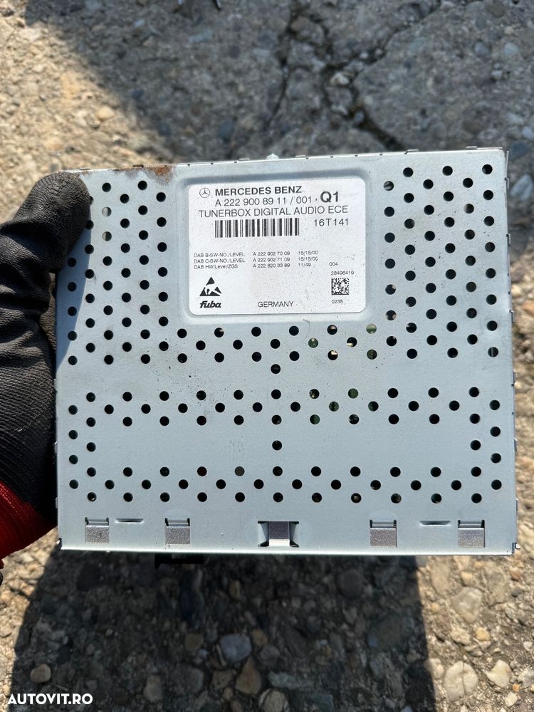 Unitate multimedia amplificator cod a2229008911 mercedes e class w213, w205, w222 - 1