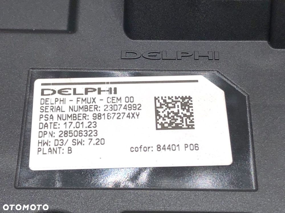 PANEL STEROWANIA NAWIEWU KLIMATYZACJI  CITROEN C4 GRAND PICASSO II (DA_, DE_) 2013 - 2022 1.6 - 4