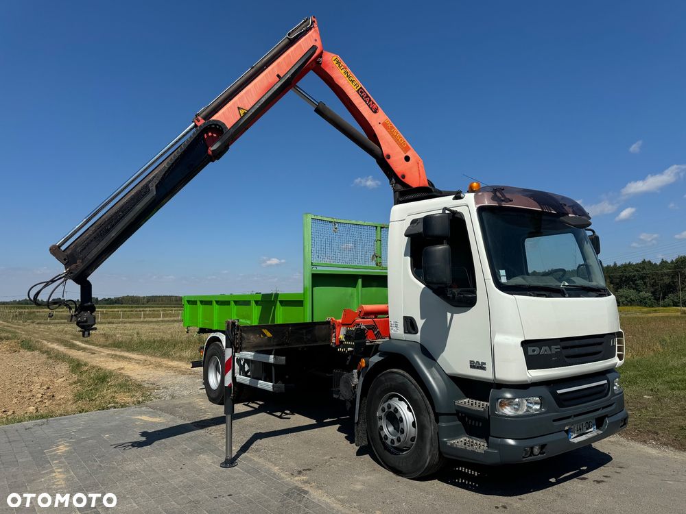 DAF LF 55 250 Wywrotka + HDS Dźwig PALFINGER PK15500 // Super Stan // Świeżo sprowadzony - 2