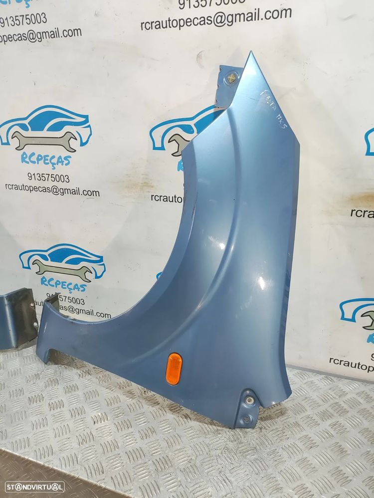 GUARDA-LAMAS ORIGINAL ESQUERDO DIREITO FORD FIESTA 5 V MK5 6S61A16016AA 6S61A16015AB GUARDA LAMAS GUARDALAMAS - 5