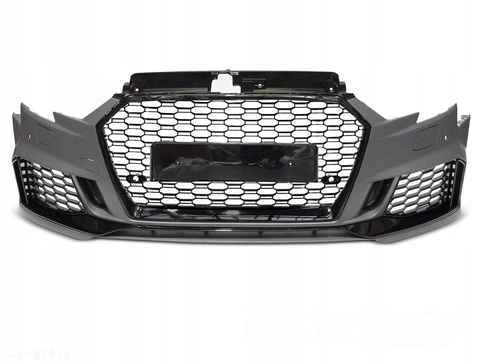 Zderzak przod Grill Kratki Tuning R S 3 Line look Audi A3 8v Lift 2016-2020 - 1