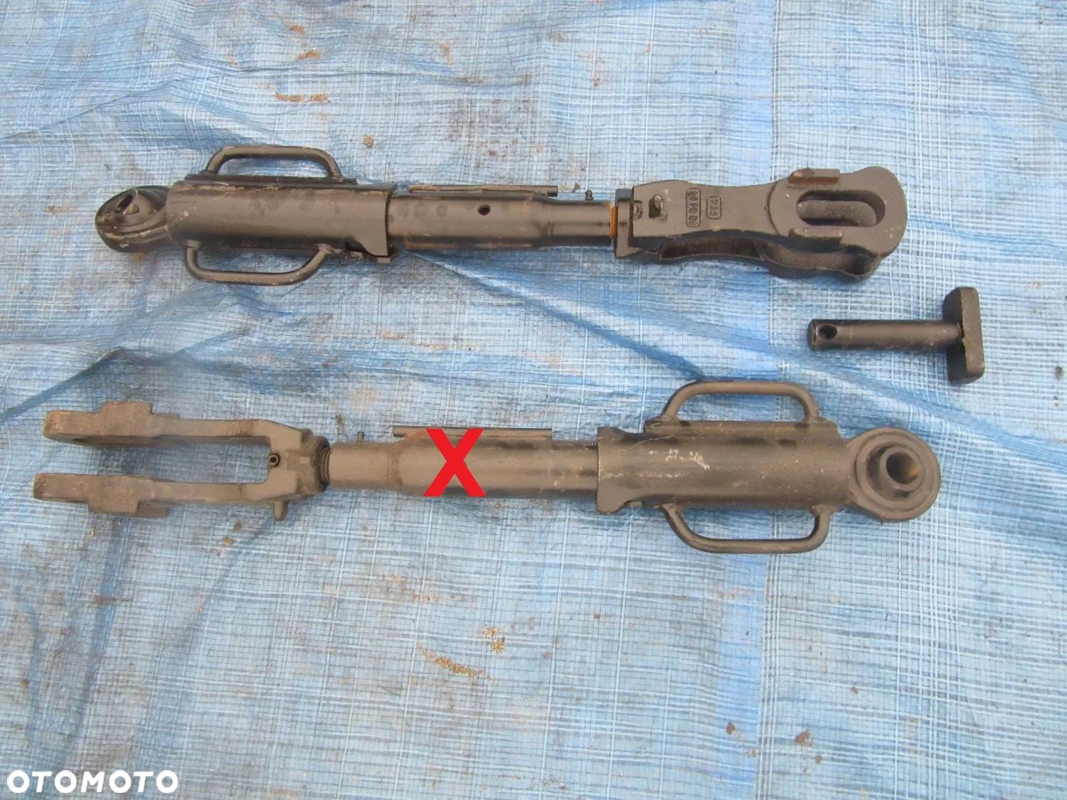 Wieszaki mocowanie stabilizatora Massey Ferguson 5710 5711 5712 5713 SL - 1