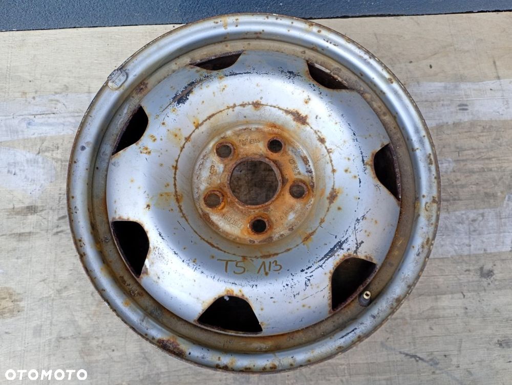 felga stalowa 7Jx17H2 ET55 vw transporter T5 T6 7E0601027B - 1