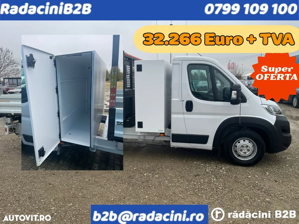 Citroën Jumper + bena basculabila trilateral + Box unelte - 10