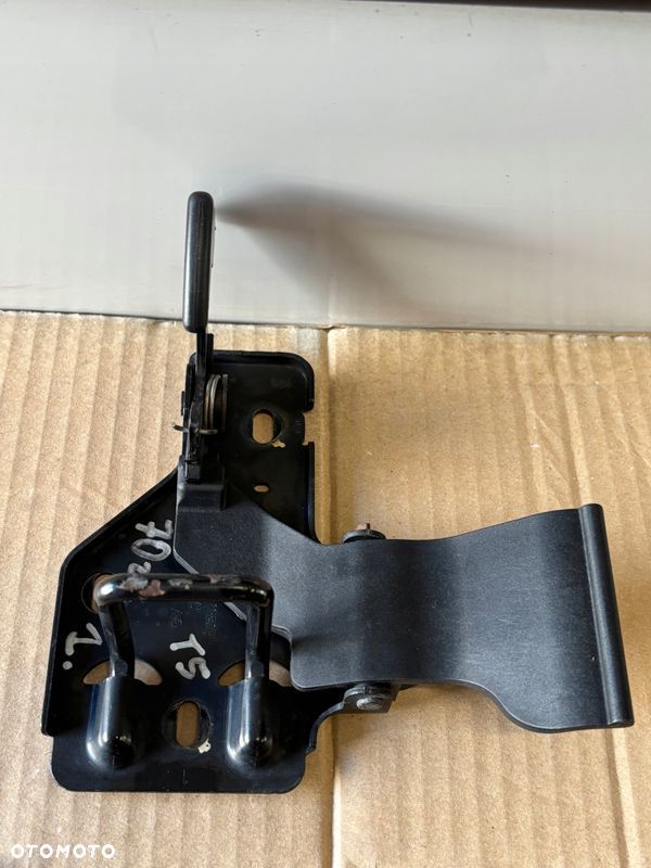 VW T5 TRANSPORTER MULTIVAN CARAVELLA 03- Zamek rygiel klamka zaczep maski - 3