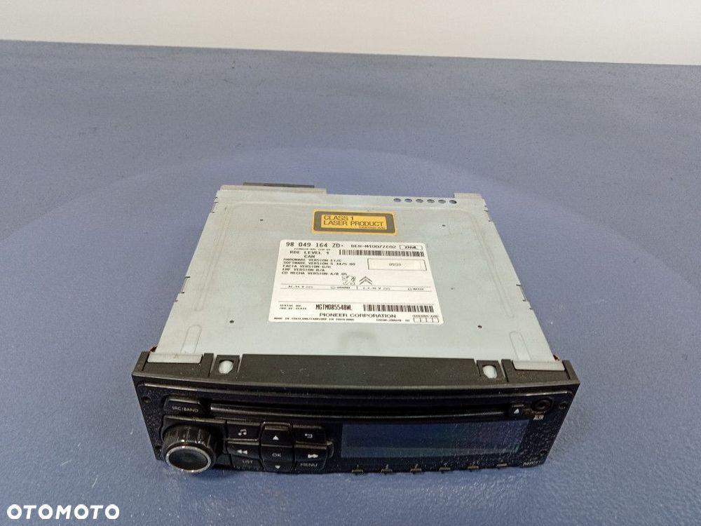 PEUGEOT 301 RADIO CD MP3 AUX FABRYCZNE 98049164ZD - 1