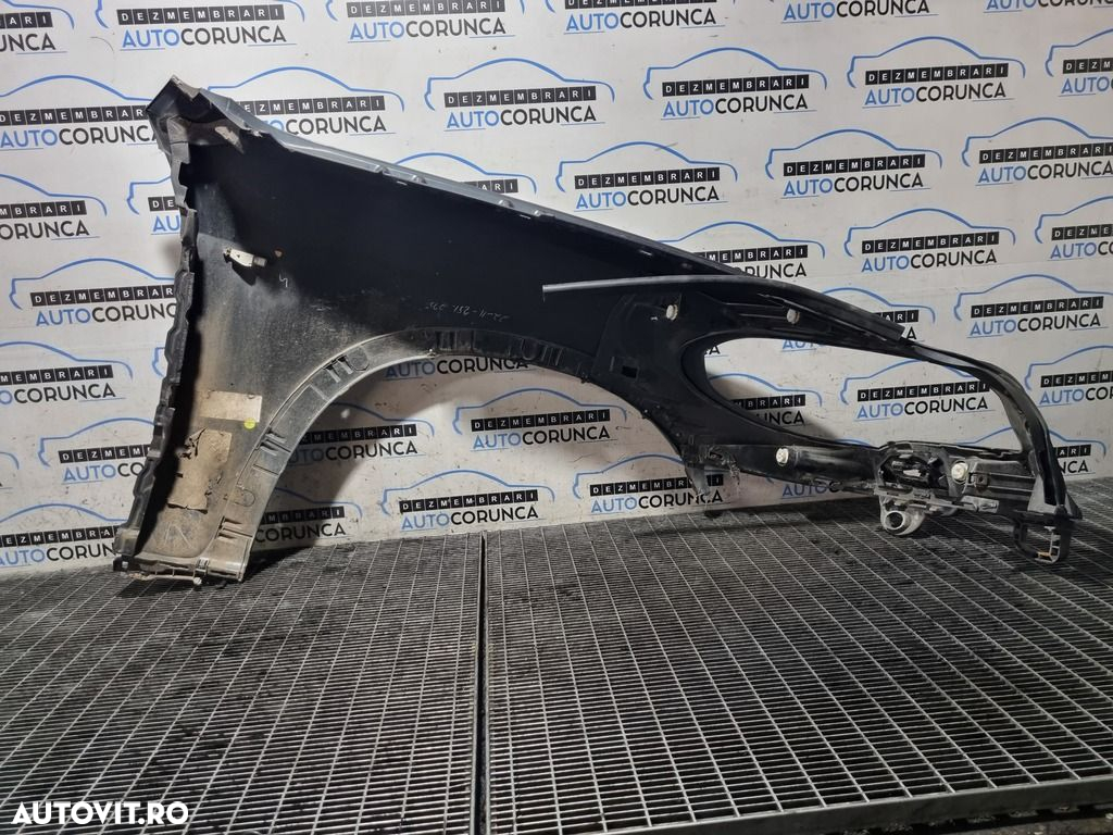 Aripa Stanga Fata BMW X5 E70 Facelift 2010 - 2013 4 Usi Platingrau metallic A68/7 (1280) - 4