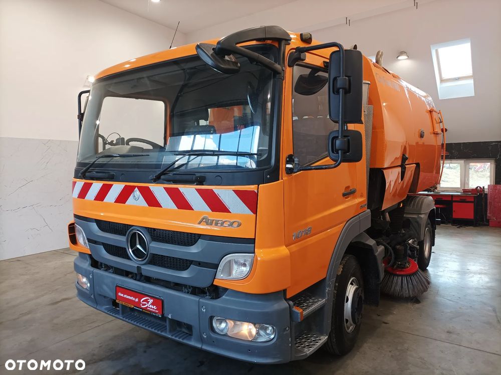 Mercedes-Benz Atego 1024 Zamiatarka Bucher Euro 5 EUnited PM10 Szczotki L/R 2 Silniki - 26