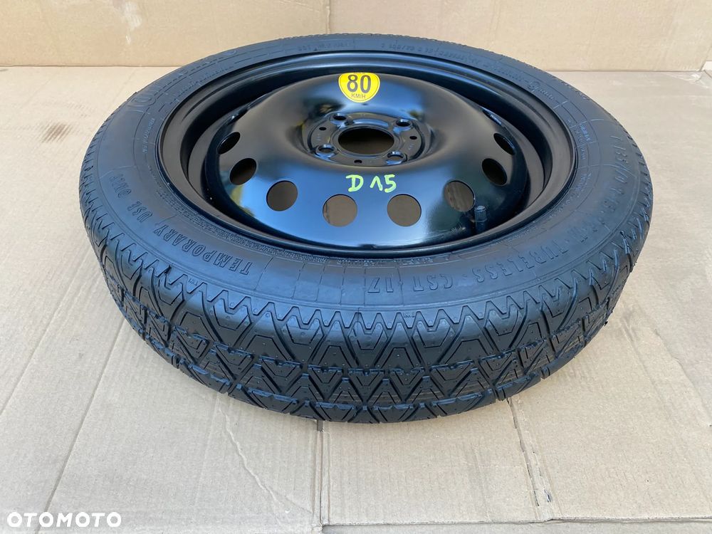 Koło dojazdowe dojazdówka 15 Dacia Dokker  Sandero Logan  RENAULT Clio Modus  MITSUBISHI Colt - 10