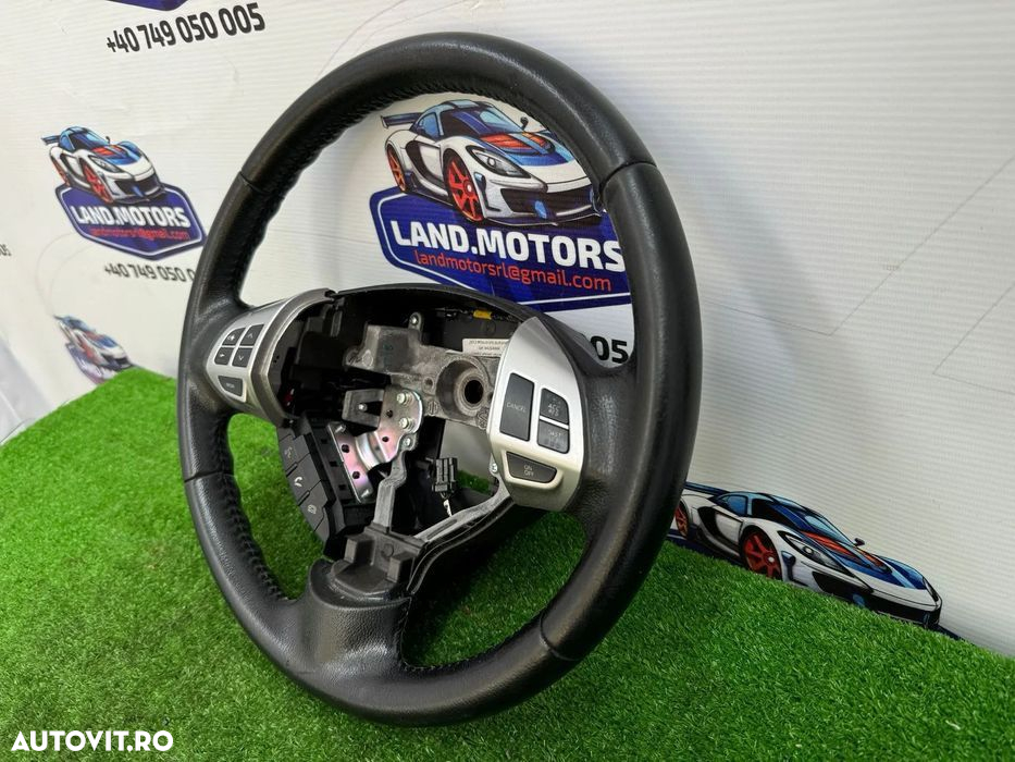volan piele cu comenzi + bluetooth mitsubishi 2005-2012 - 3