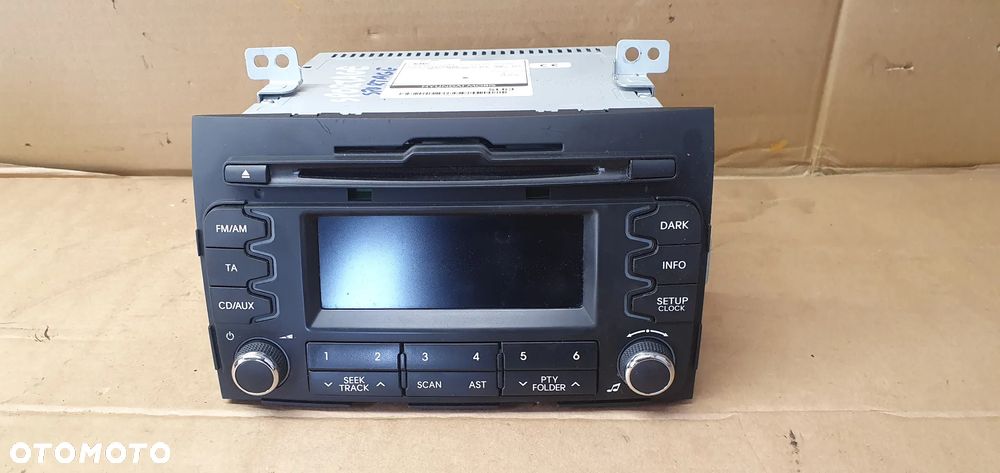 Radio radioodtwarzacz CD fabryczny KOD Kia Sportage III 96160-3U230WK - 1