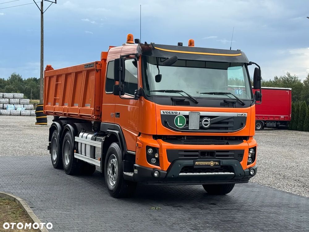 Volvo FMX 500 // 6X4  // RESOR // 2 X BORDMATIC-MEILLER KIPPER -3STRONNY // BURTA 110  // Z NIEMIEC - 6