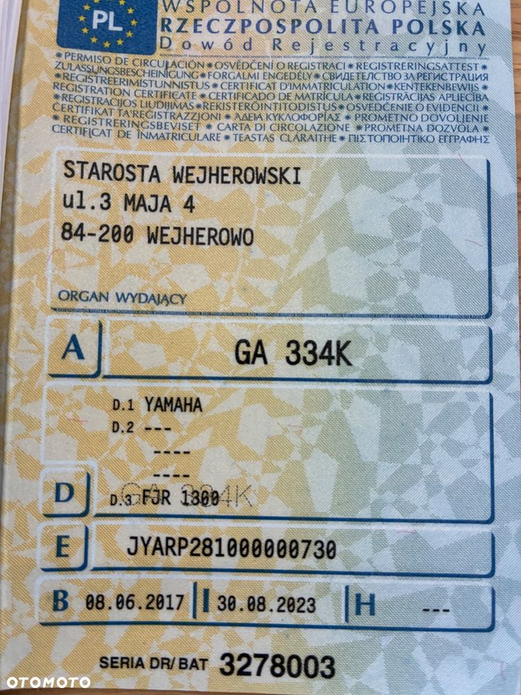 Yamaha FJR - 13