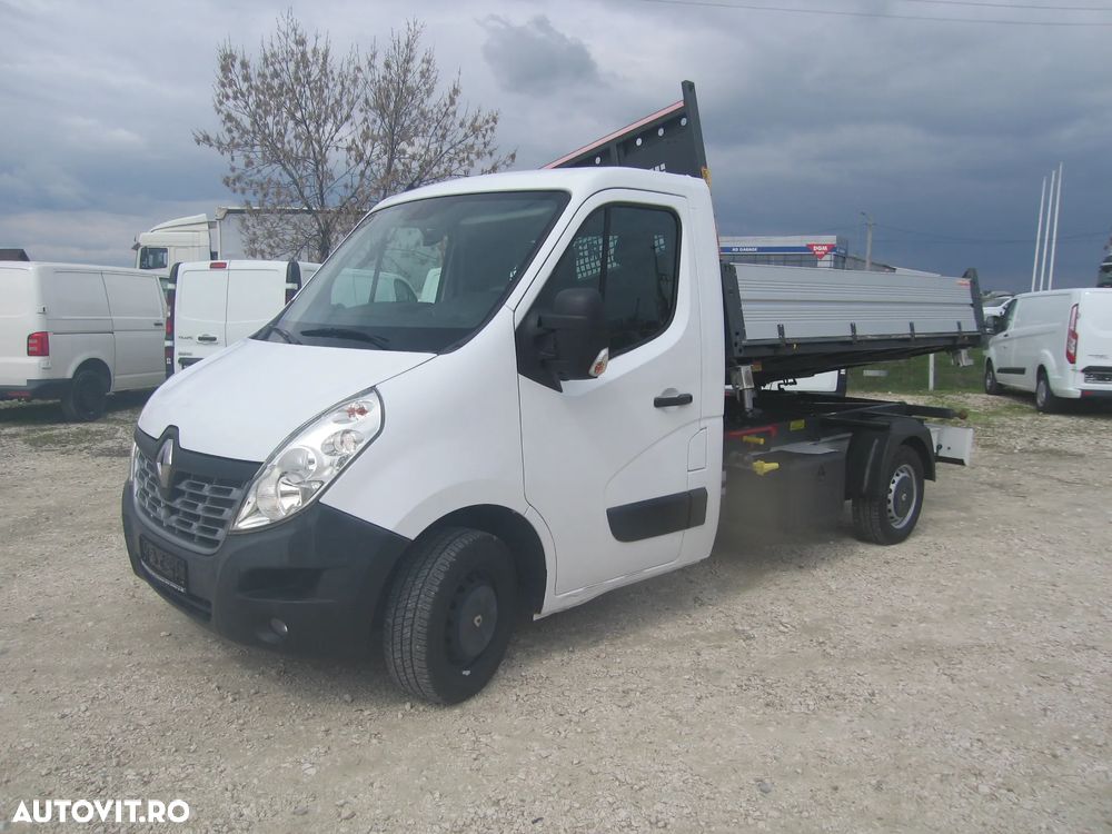 Renault MASTER , 3 LOC. BASCULABILA 3  PARTI , CLIMA . NAVIGATIE . - 1