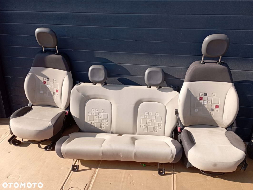 FIAT PANDA III 3 5D FOTELE KANAPA SIEDZENIA KOMPLET EUROPA - 1