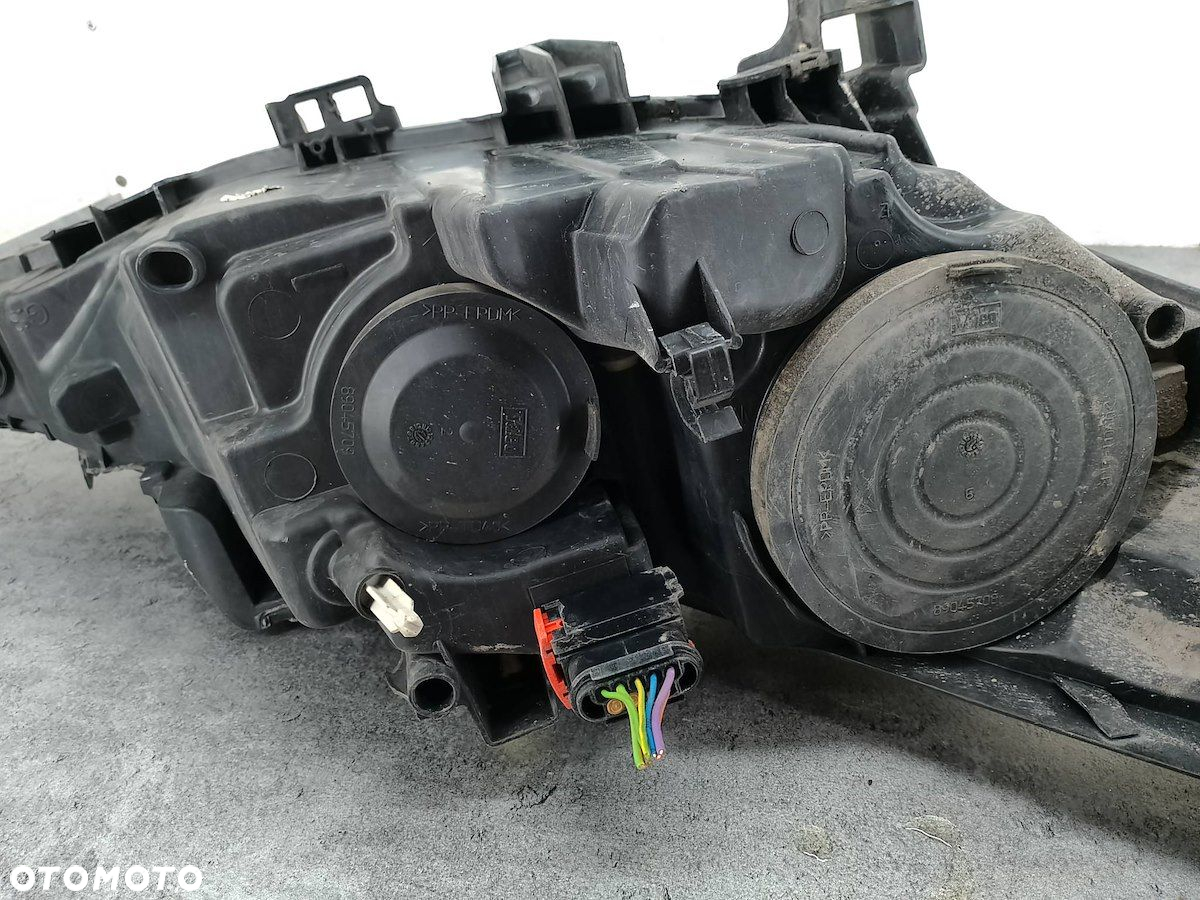LAMPA PRZÓD LEWA PEUGEOT 207 9649986280 - 6