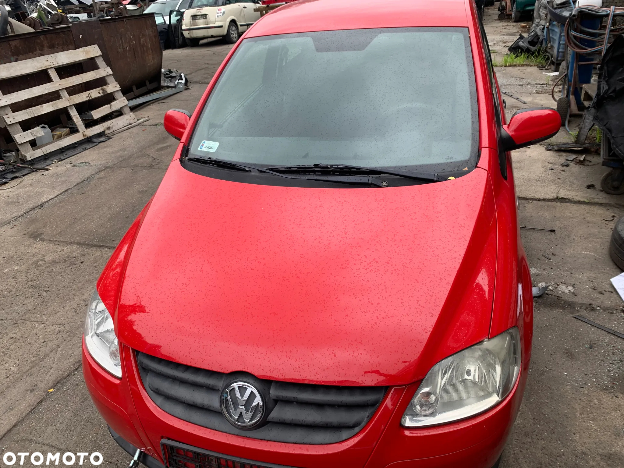 VOLKSWAGEN FOX ZDERZAK PRZEDNI LY3D - 3