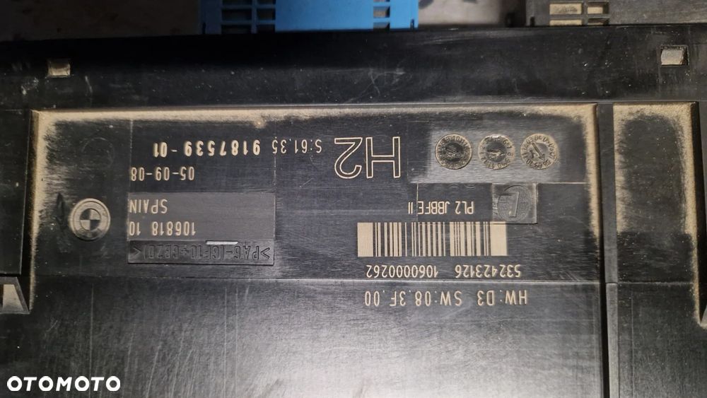 BMW 1 E87 MODUŁ KOMFORTU 9187539 - 2