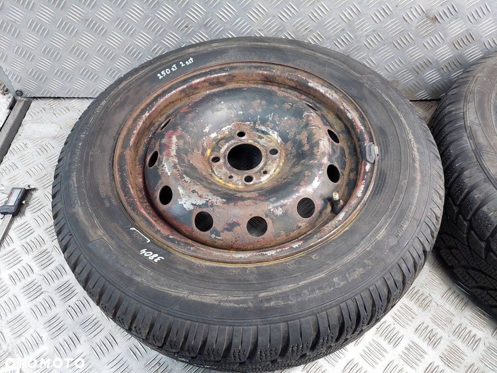 KOŁO OPONA + FELGA KOMPLET 2 SZT 195/65R15 DUNLOP SP WINTER SPORT - 15