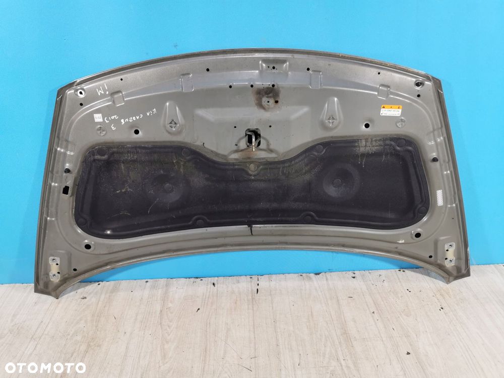 kia carens iv 4 rp 13/19 maska pokrywa klapa przód wygłuszenie im - 5