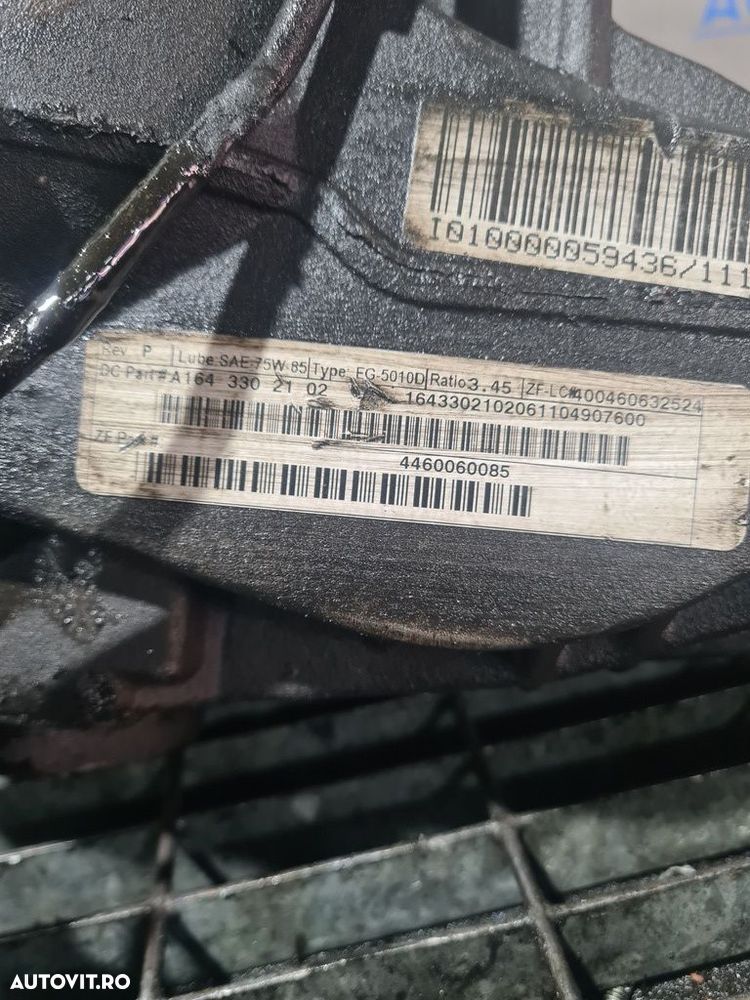 Cutie de Tranfer Grup Fata Mercedes ML W164 Facelift 3.0 D 2008 - 2011 231CP Automata ... - 8