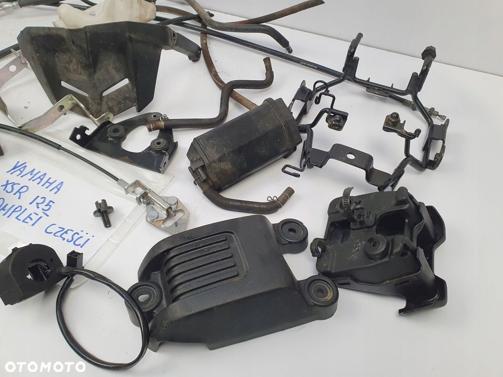 ZESTAW PLASTIKÓW Osłon Mocowanie Yamaha XSR 125 XSR125 2021+ uchwyt guma - 14