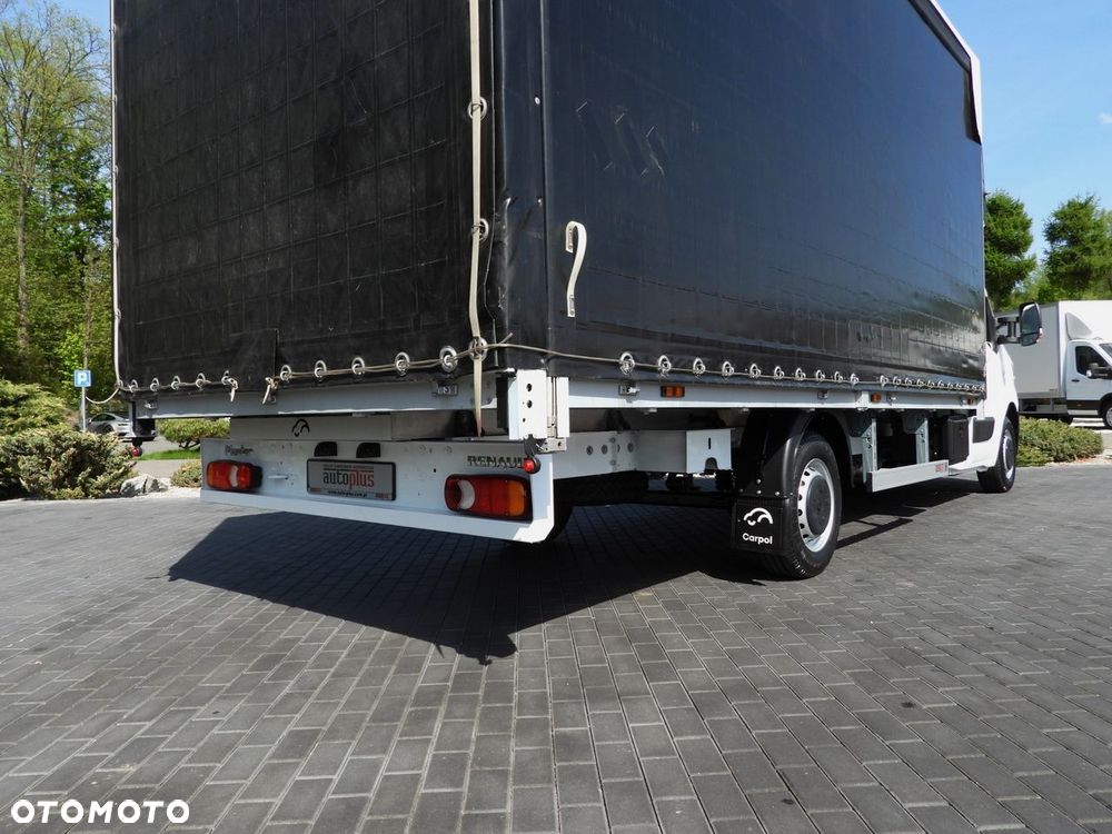 Renault MASTER  PLANDEKA 10 PALET WEBASTO TEMPOMAT LEDY PNEUMATYKA KLIMATYZACJA  165KM - 22