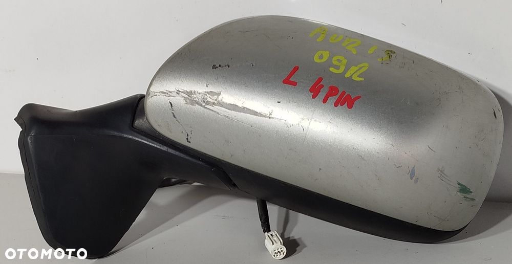 lusterko lewe przednie TOYOTA AURIS 07-10 4 PIN - 2