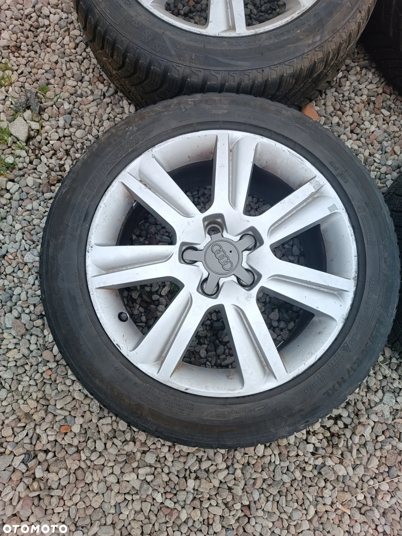 FELGI ALUFELGI Z OPONAMI 2024R  AUDI A4 B8 A5  17'' 5X112 ET45 7.5J 225/50 8K0601025B - 2