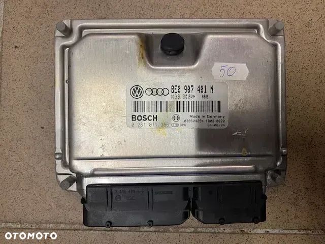 STEROWNIK KOMPUTER SILNIKA VOLKSWAGEN PASSAT B5 AUDI A4 B6 2.5 8E0907401N - 1