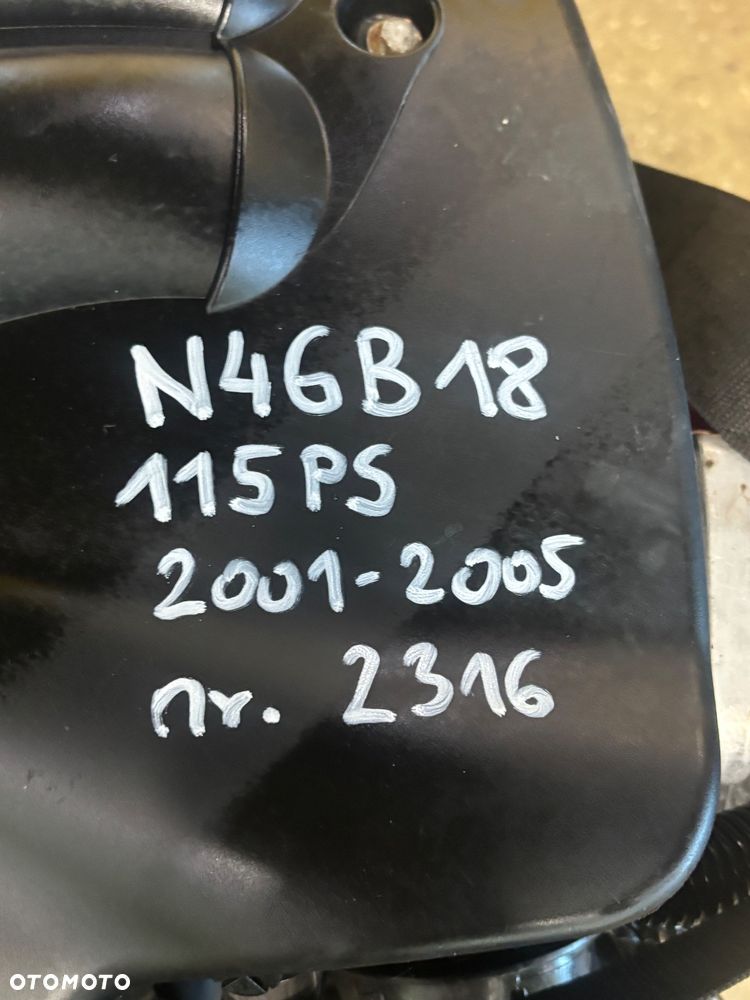 Silnik BMW 3 E46 01-07r. 1.8 B Valvetronic N46B18A - 8