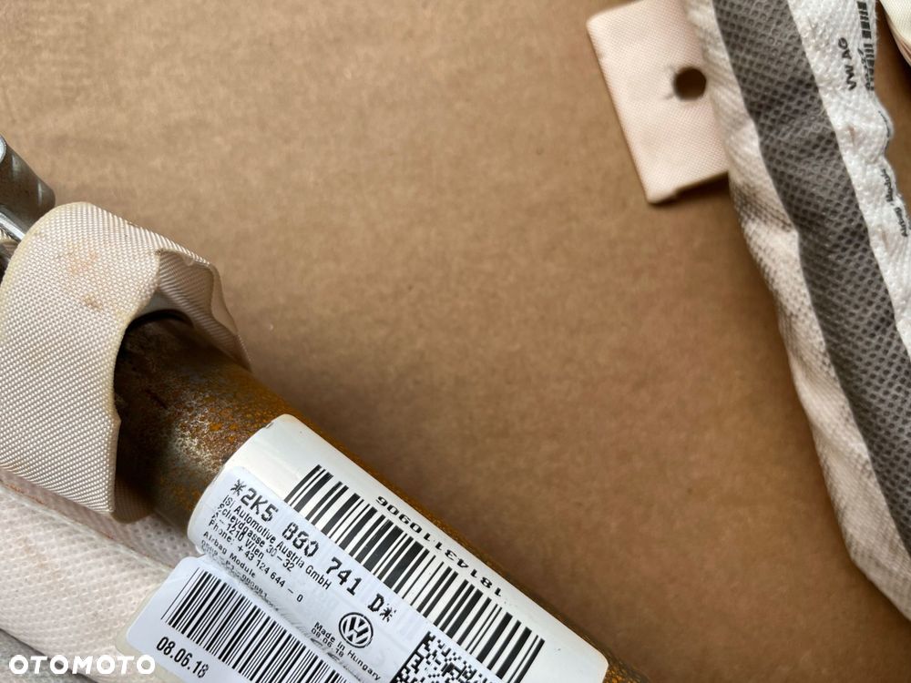 kurtyny powietrzne vw caddy 2k5 2015-2019 kurtyny dachowe vw caddy 2k5 - 4