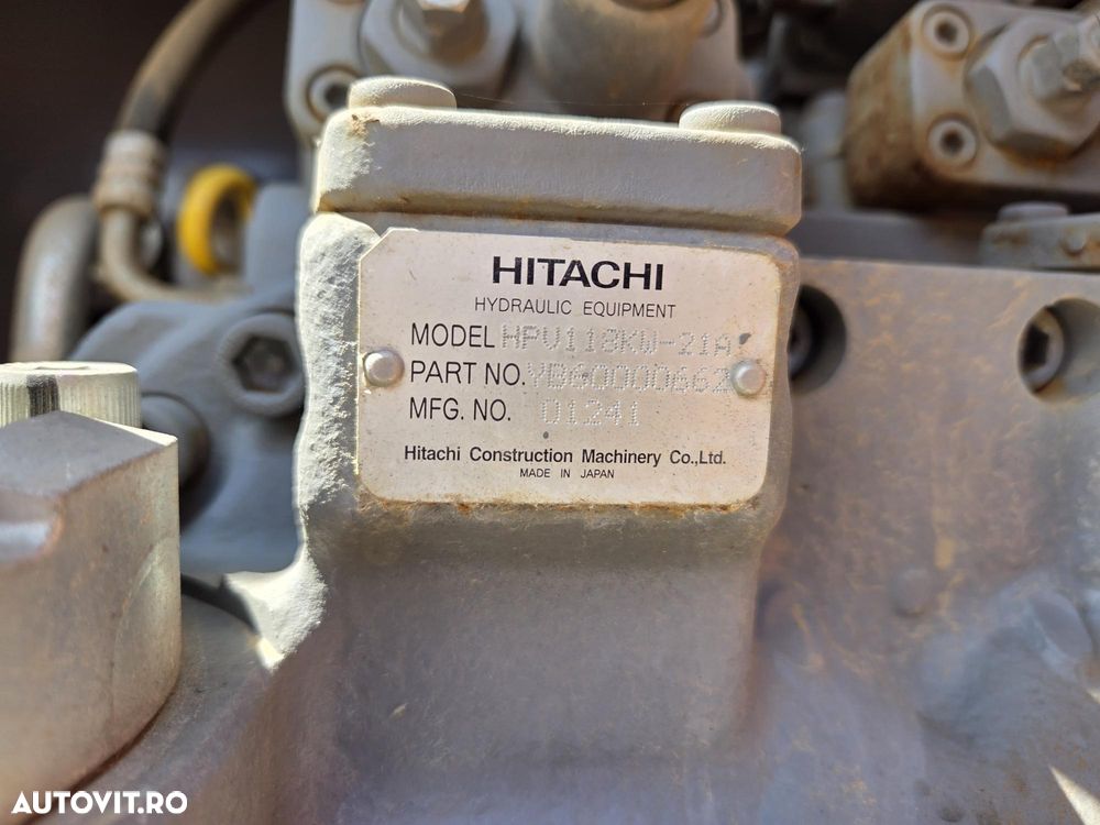Hitachi ZX140W-6, 2019, 5.549h, 17.1t, cupa NOUA 1,3m latime, LAMA+CALE, consum mediu 8,3l/h, revizii efectuate, Ad sapare 6m, ridica 7t, avertizare antirasturnare, inst picon si inst rotire pe brate, STARE FOARTE BUNA, posibil leasing,PROMOTIE 89.900Eur+Tva - 31