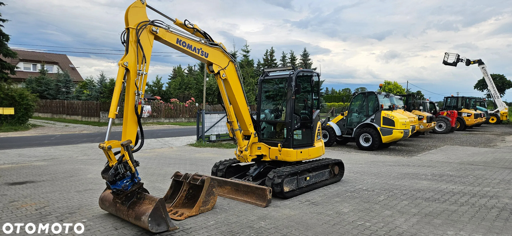 Komatsu PC55MR-5EO Rototilt! 2800Mtg! 3 łyżki! Sprowadzona! - 2