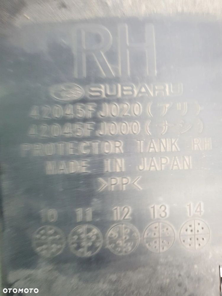 Subaru Impreza GP osłona podwozia prawa 42045FJ020 - 4