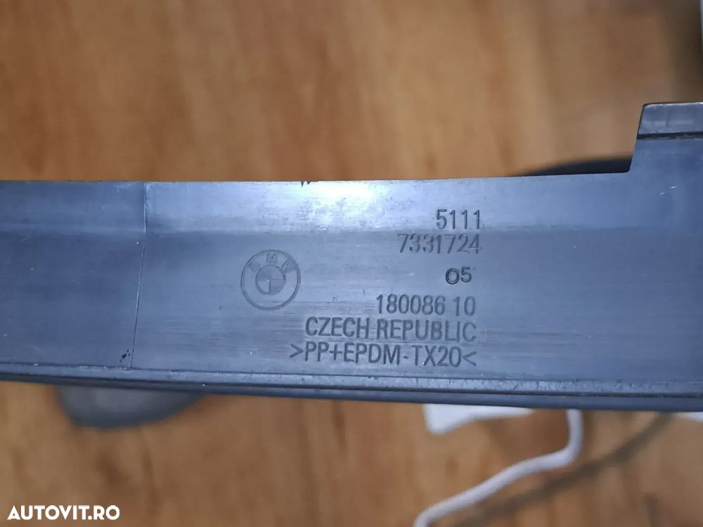 Grila admisie aer ventilatie centrala bara fata Originala BMW F11 LCI F10 LCI - 5