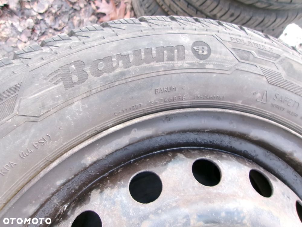 KOŁA FELGI OPONY BARUM POLARIS 5 ZIMA TOYOTA YARIS 175/65/15 4x100 KOMPL - 3