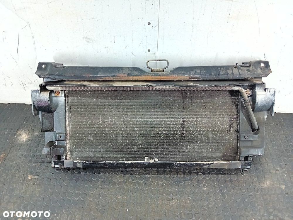 ZESTAW CHŁODNIC WODA KLIMA WENTYLATOR VW TRANSPORTER T4 701121207B 2.4 D - 1