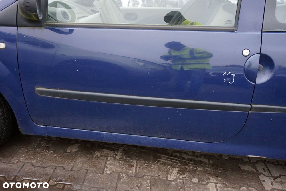 DRZWI PRZEDNIE LEWE TWINGO II OV460  GRANATOWY RENAULT 2007-2014 - 3
