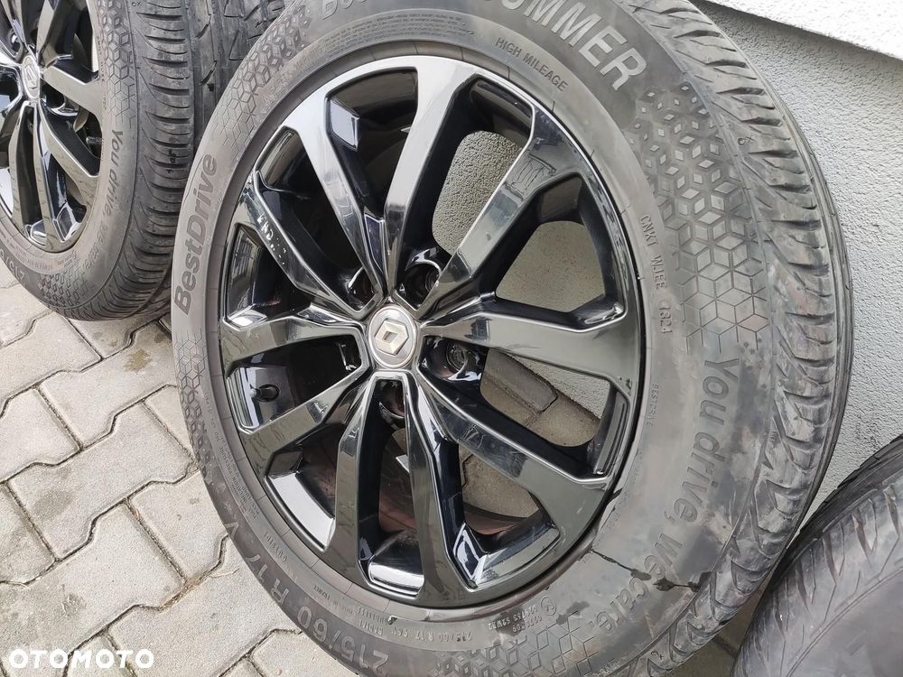 KOŁA OPONY FELGI ALUMINIOWE 17 RENAULT KADJAR LIFT 2018-22 5X114,3 7J ET40 - 5