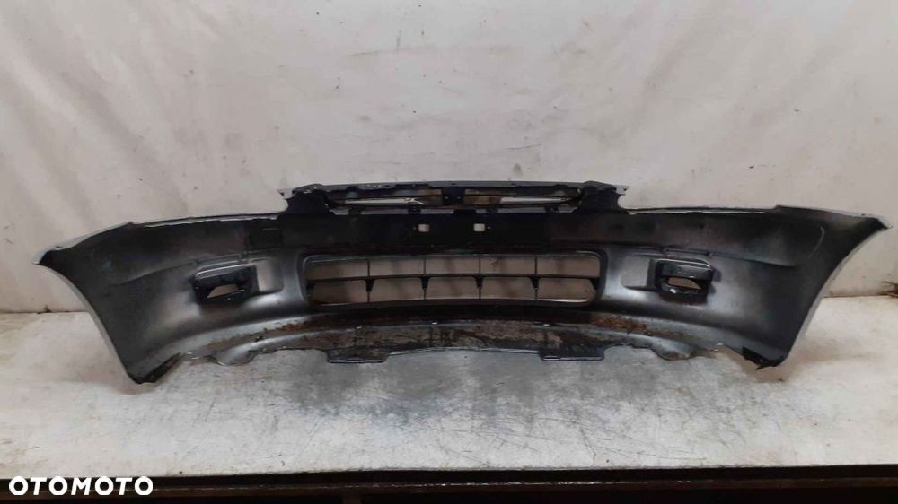 ^ ZDERZAK PRZÓD PRZEDNI HONDA LOGO NH583M SREBRNY - 5