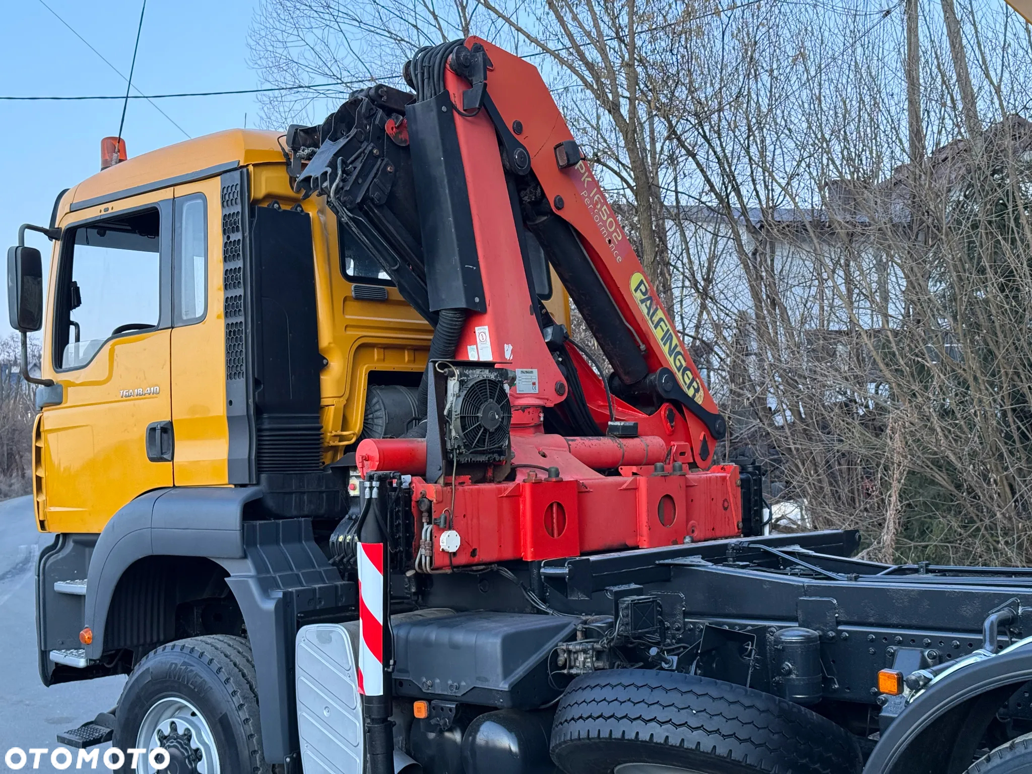 MAN * MAN TGA 18-410 * KIPER WYWROTKA * 4x4 * HDS Palfinger PK16500* Sprowadzony* Bardzo Dobry Stan * - 31