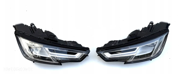 Reflektory lampy przednie FULL LED 8W0941033 8W0941034 AUDI A4 S4 B9 8W 2016-2019