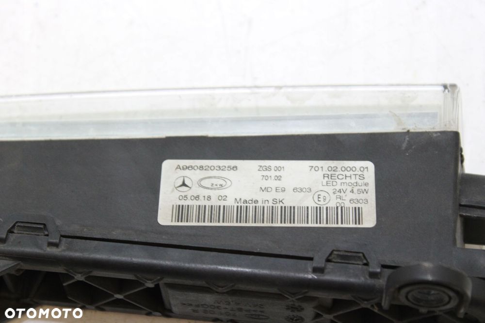 MERCEDES ACTROS MP4 HALOGEN LED A9608203256 - 5