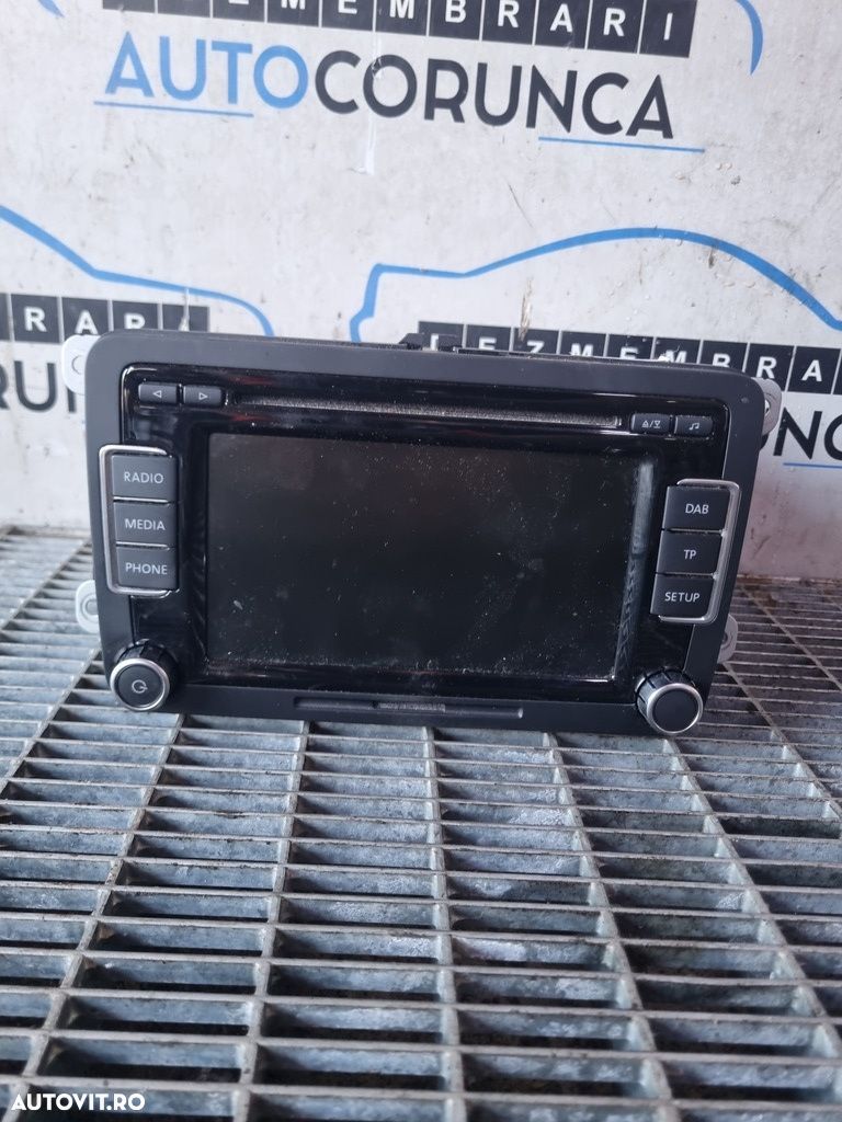 Navigatie Originala Volkswagen Tiguan 5N Facelift 2011 - 2015 (1071) VW3CB035195H - 1