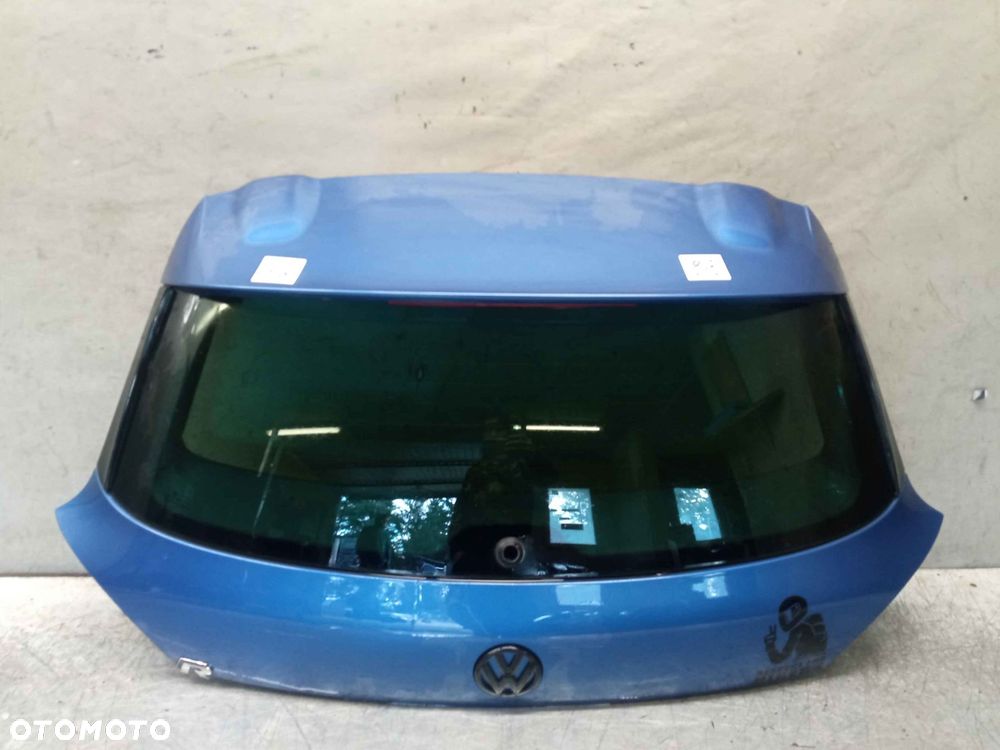 / KLAPA TYŁ TYLNA BAGAŻNIKA VW VOLKSWAGEN SCIROCCO LR5Z NIEBIESKA BŁĘKITNA - 1