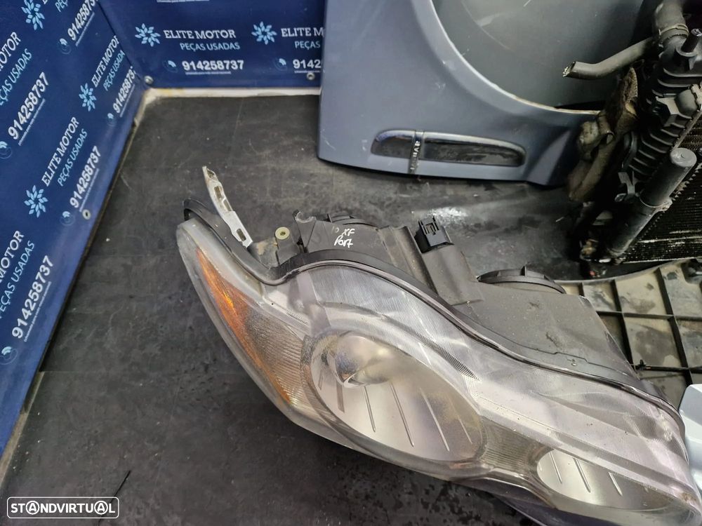 Frente completa usada JAGUAR XF X250 2.7D parachoques guardalamas capot oticas radiadores - 6