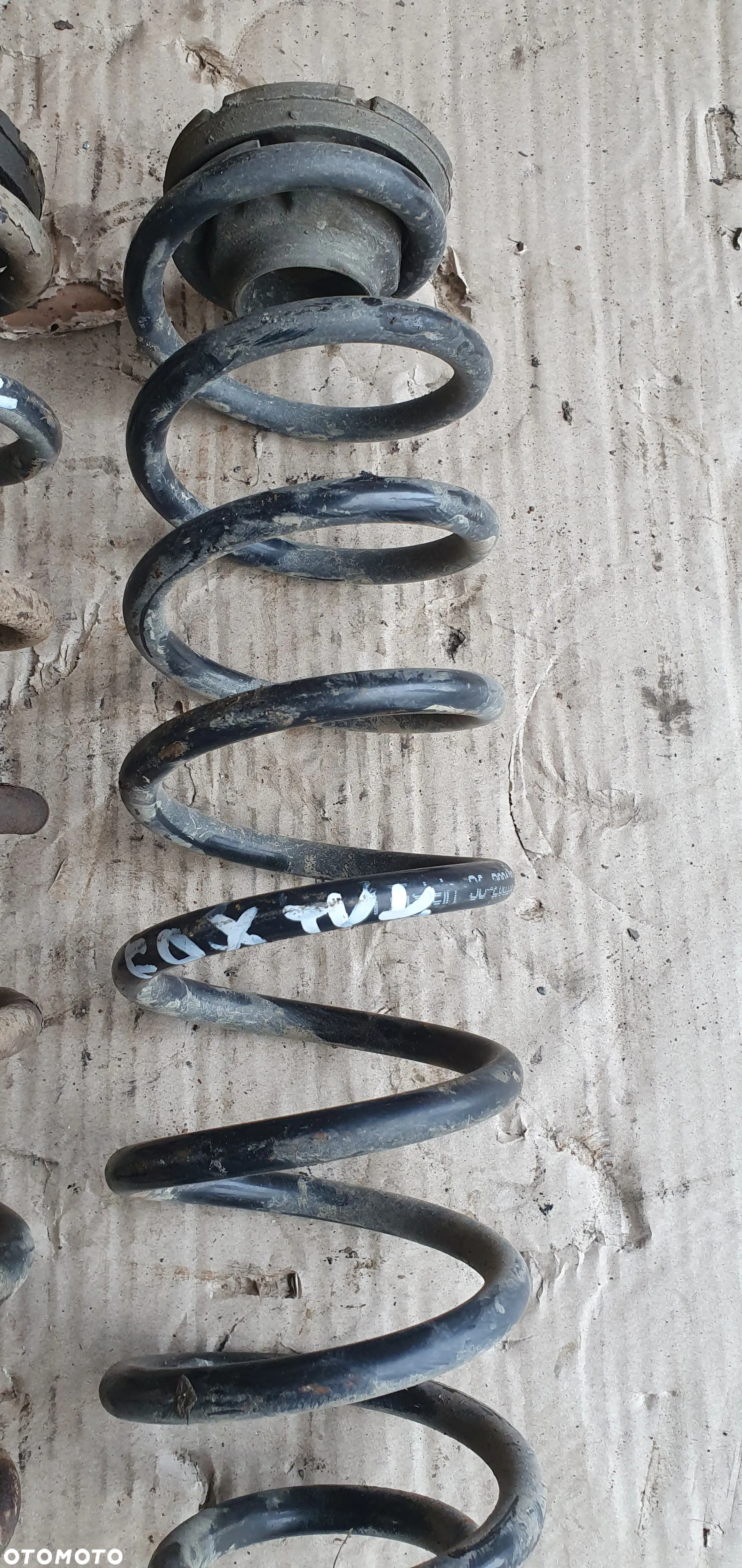 Sprężyny sprężyna tył tylne 2SZT VW FOX - 6